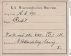 Etiketten zu Rutil (NHMW-MIN-Ah470)